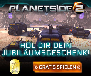 PlanetSide 2 MMO Banner