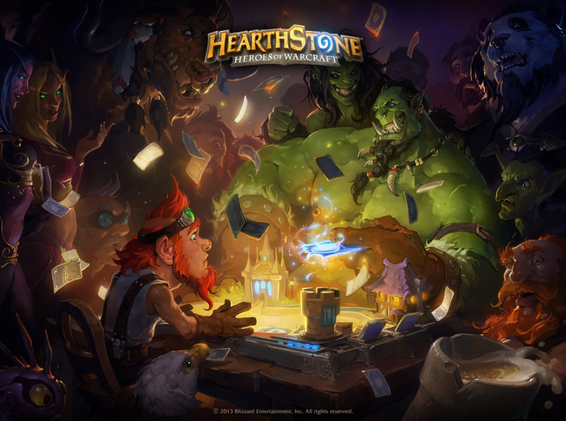 Hearthstone Heroes of Warcraft ist ein Online Sammelkartenspiel